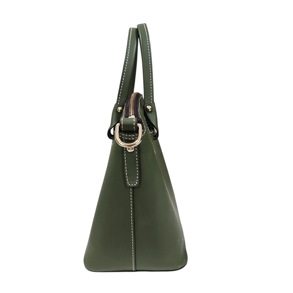 DOONEY & BOURKE BEACON DOMED SATCHEL/SHOULDER/CROSSBODY